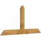 Ekena Millwork Portland Rough Sawn Timber Gable Bracket, Western Red Cedar, 72"W x 36"H x 2"D x 6"F, 12/12 Pitch GBW072X36X0206POR00RWR - alternate 3